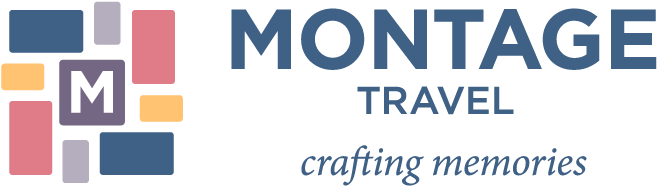 Cropped Montage Travel Horizontal Tag - Graphic Design (714x206), Png Download