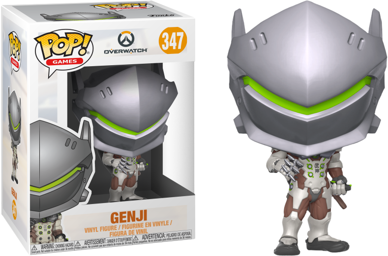 Genji Pop Vinyl Figure - Funko Pop Overwatch Genji (789x522), Png Download