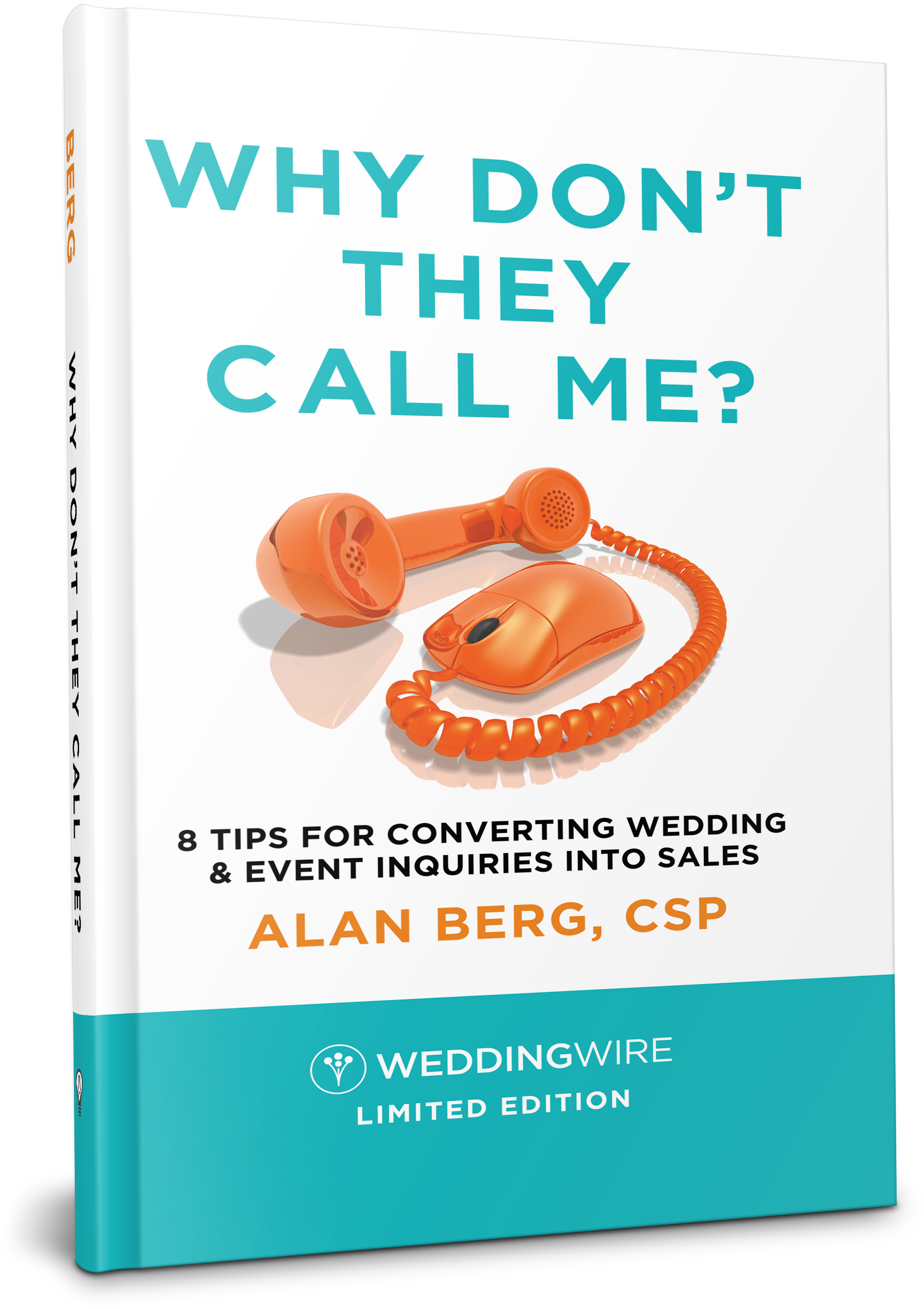 Why Don't They Call Me Weddingwire Cover 3d - Contact Us Orange (3431x3431), Png Download