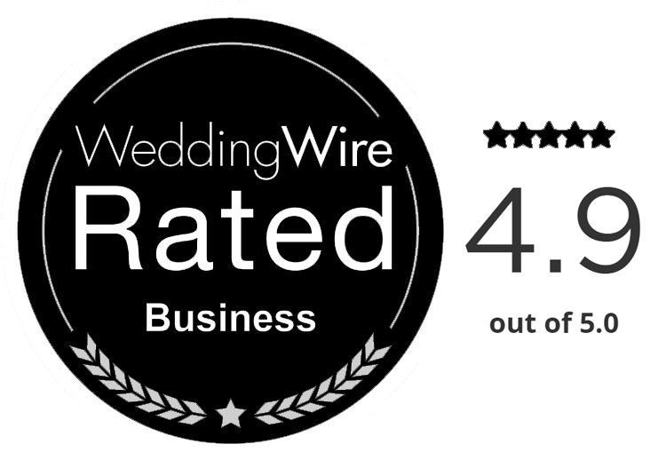 Wedding Wire Rated Business - Wedding Wire (840x557), Png Download