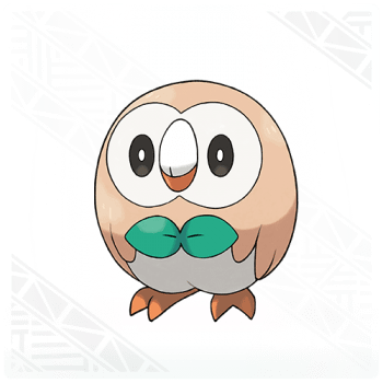 Pokemon, Sun, Moon, Evolutions, Predictions, Popplio, - Rowlet Colors (350x350), Png Download