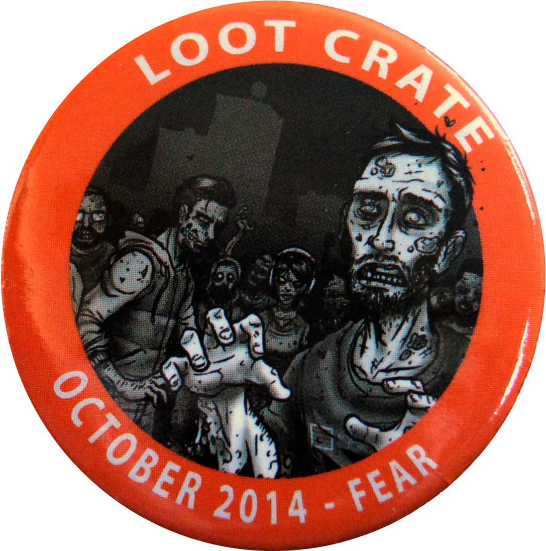 It's That Time Of The Month Again And Loot Crate Is - Heroes 2 Batman July 2015 Loot Crate Button Pinback (1192x1192), Png Download