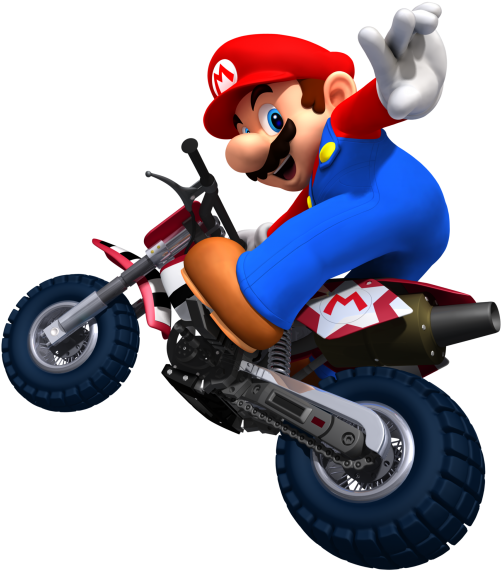 Download Png - Mario Kart Wii Mario Png (600x600), Png Download
