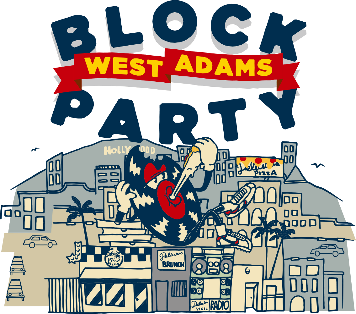 West Adams Block Party (1135x999), Png Download