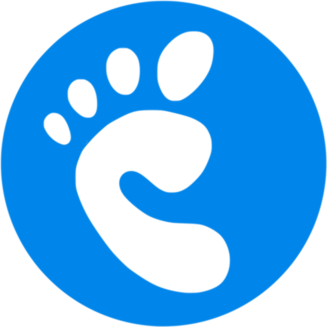 Ubuntu Gnome Logo Png (1098x1098), Png Download