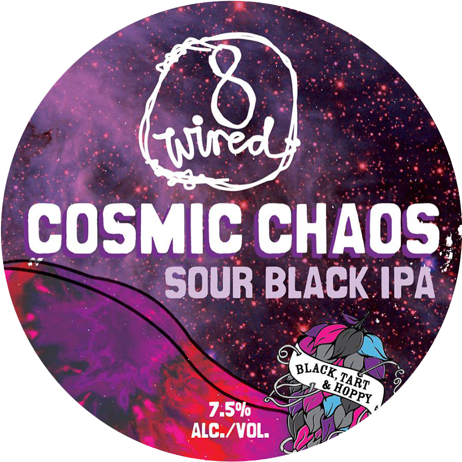 8 Wires Cosmic Chaos - 8 Wired (960x960), Png Download