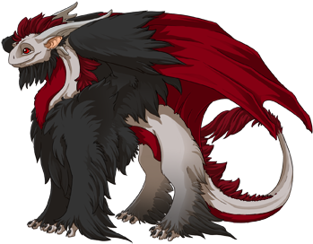 Tho Lilith And Slaughteredsun Sport Nice Ram Horns - Neon Dragon (350x350), Png Download