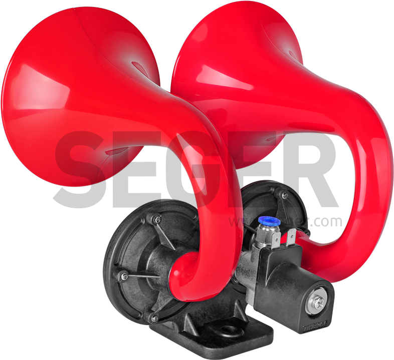 12v 125db Voiture Trompes Klaxon Air Horn Auto Camion (800x800), Png Download