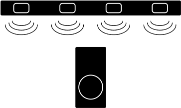 Soundbar With Sub - Circle (448x388), Png Download