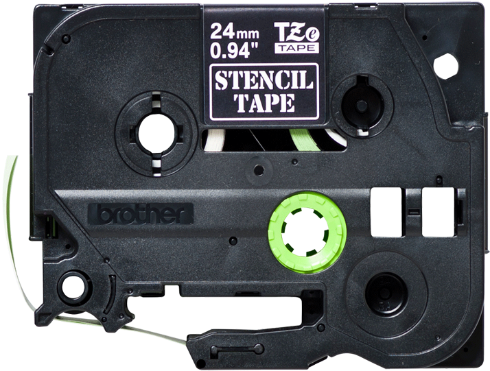 Ste-151 - Brother Ste-151 Tape Colour: Transparent Font Colour:white (800x800), Png Download