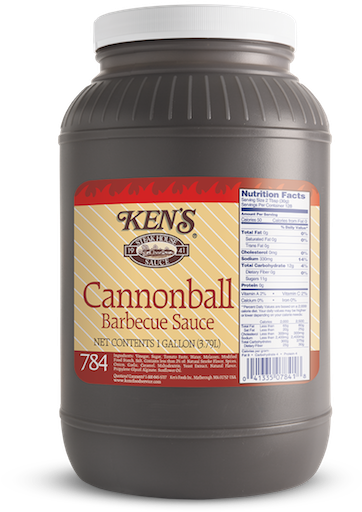 Cannonball Barbecue Sauce - Ken's Bbq Sauce (399x576), Png Download