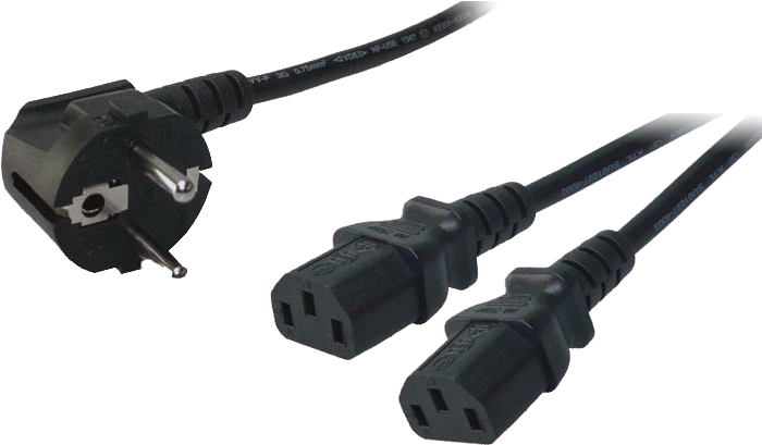 Product Image (png) - Logilink Cp101 Y Güç Kablosu (800x800), Png Download