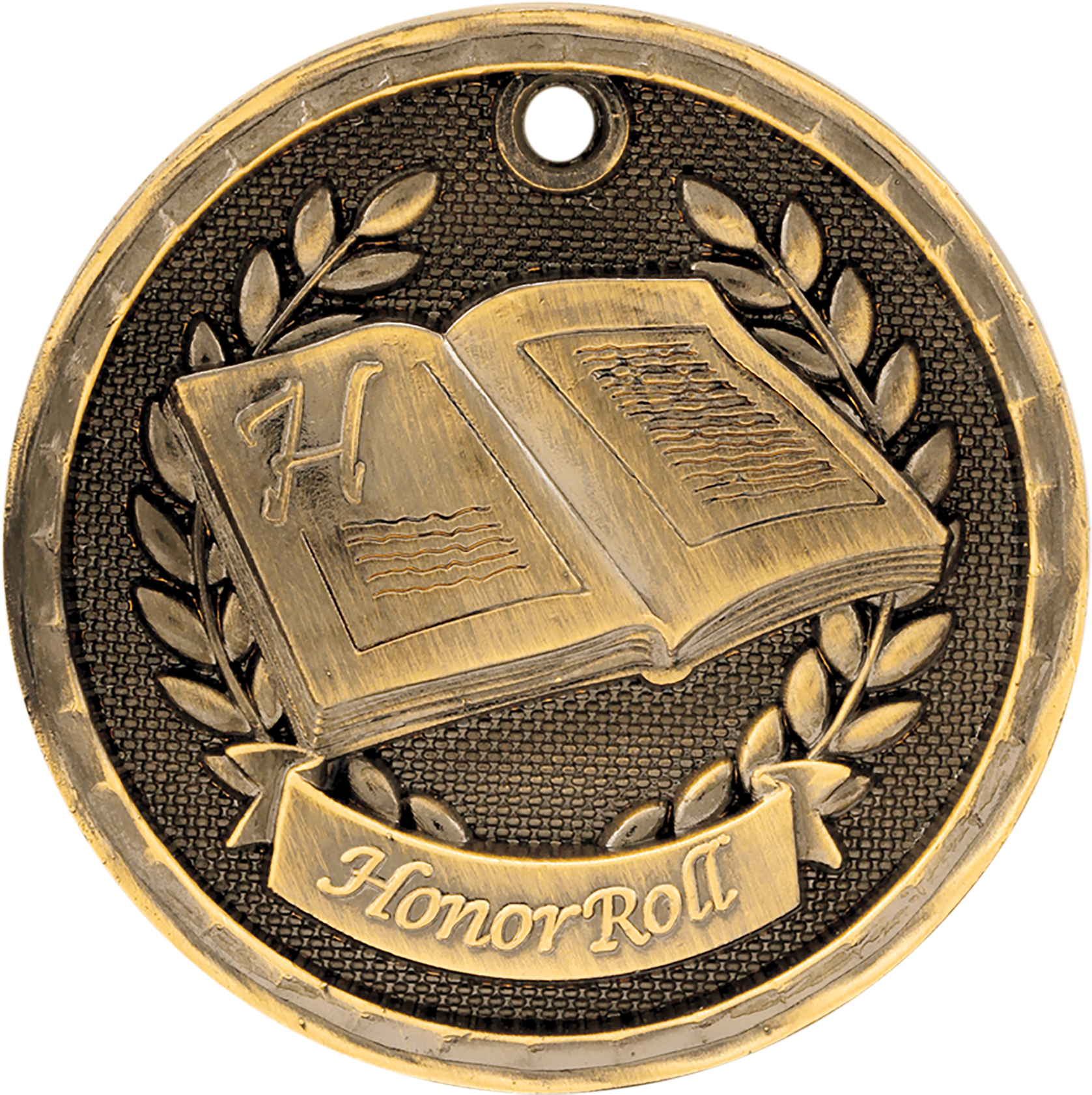 Honor Roll 3d Medal - Medal (1800x1800), Png Download