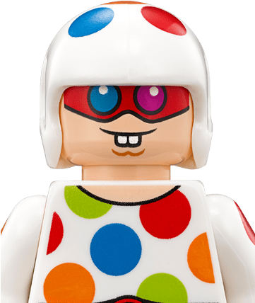Polka-dot Man - Polka Dot Man Lego (360x480), Png Download