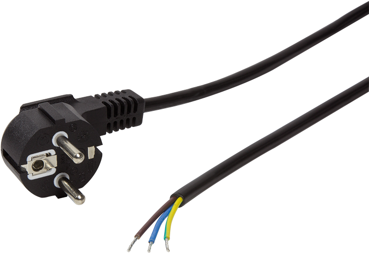 Product Image (png) - Logilink Stromkabel - 1.5 M (800x800), Png Download