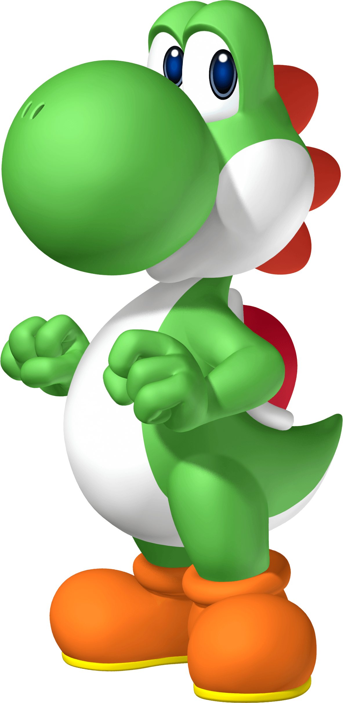 Yoshi Mario (1183x2424), Png Download