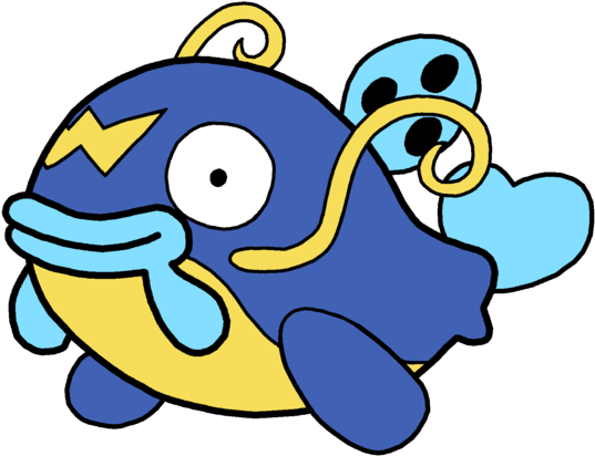 Wobbuffet - Pokedoll Art (600x453), Png Download