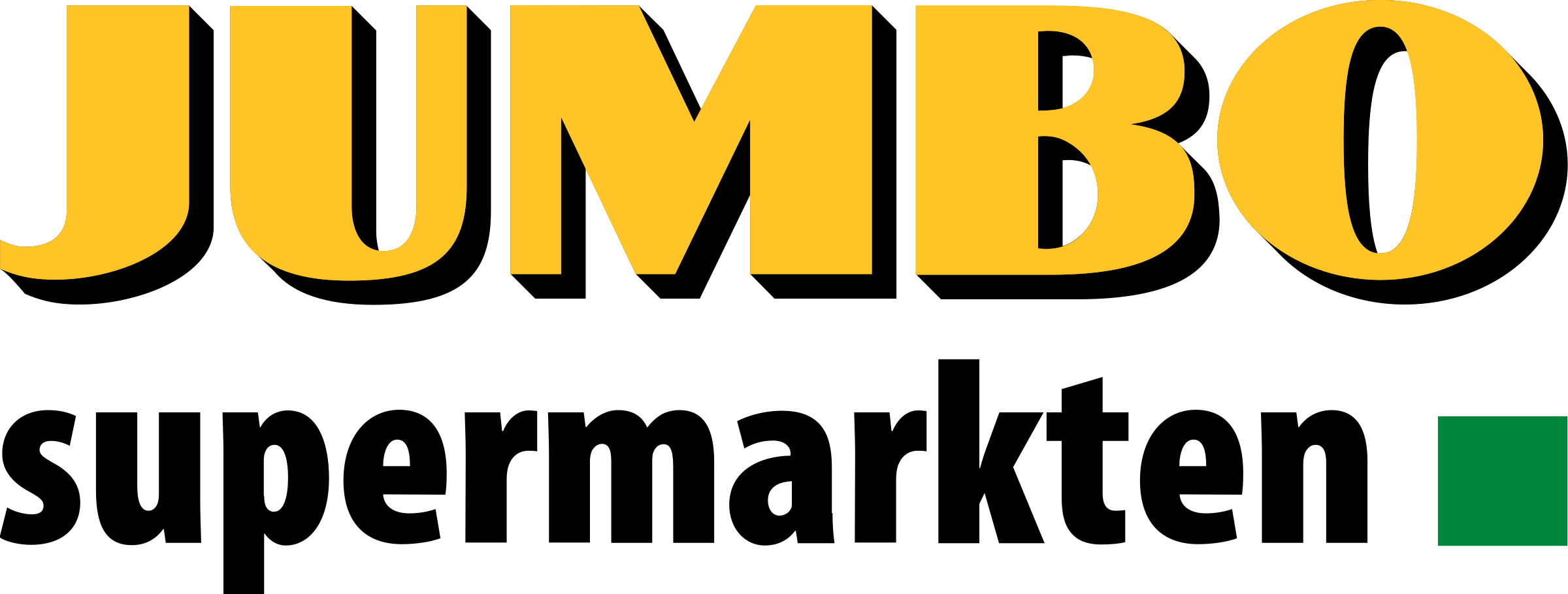 Jumbo Supermarket Logo Png Transparent - Jumbo Logo Png (2400x909), Png Download