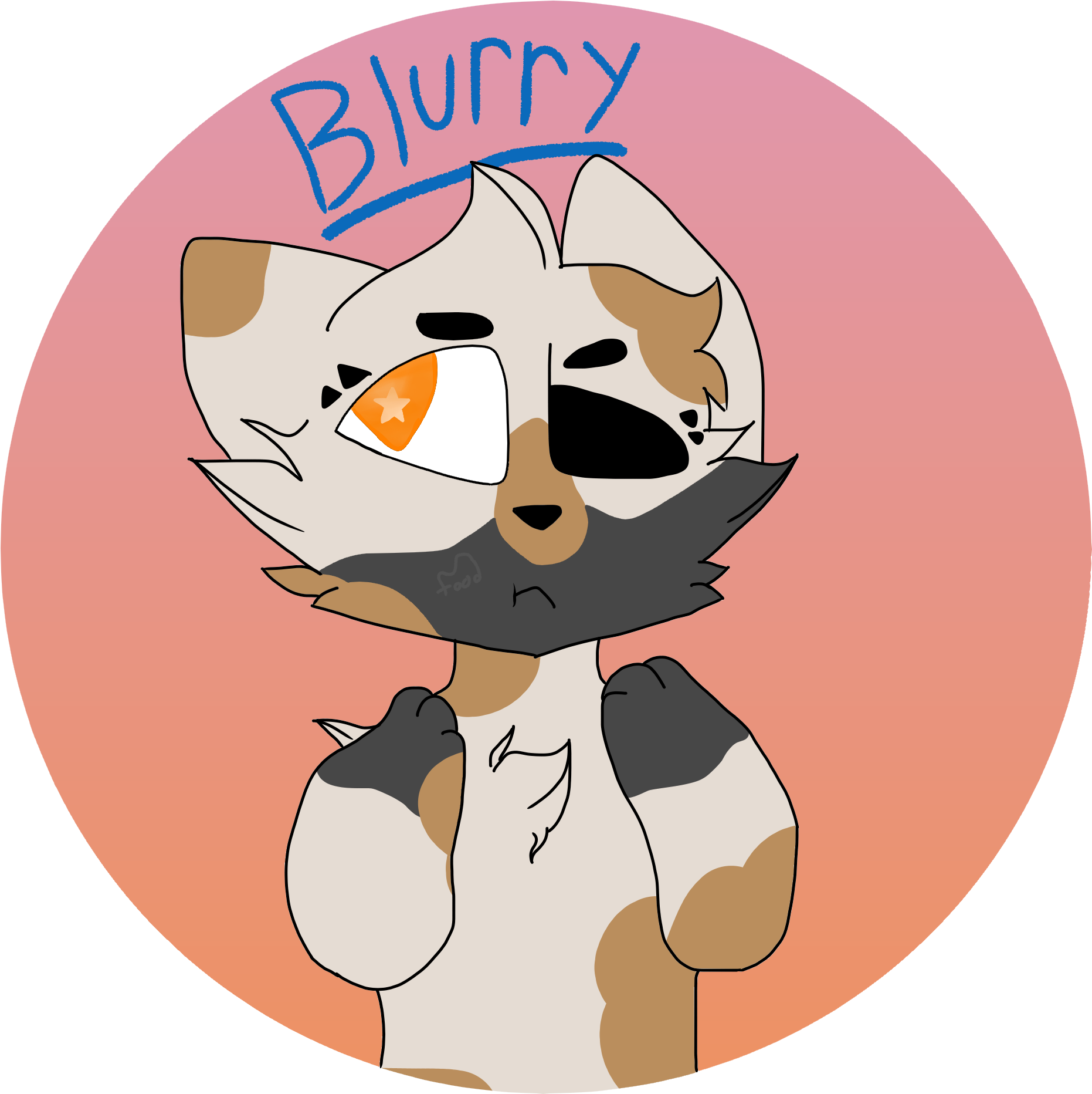 Hot Blurry Dog - Cartoon (2000x2300), Png Download