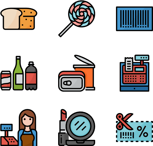 Supermarket - Hotel (600x564), Png Download