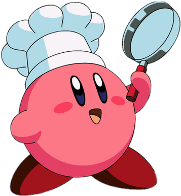 Cook Kirby - Kirby Chef (400x400), Png Download