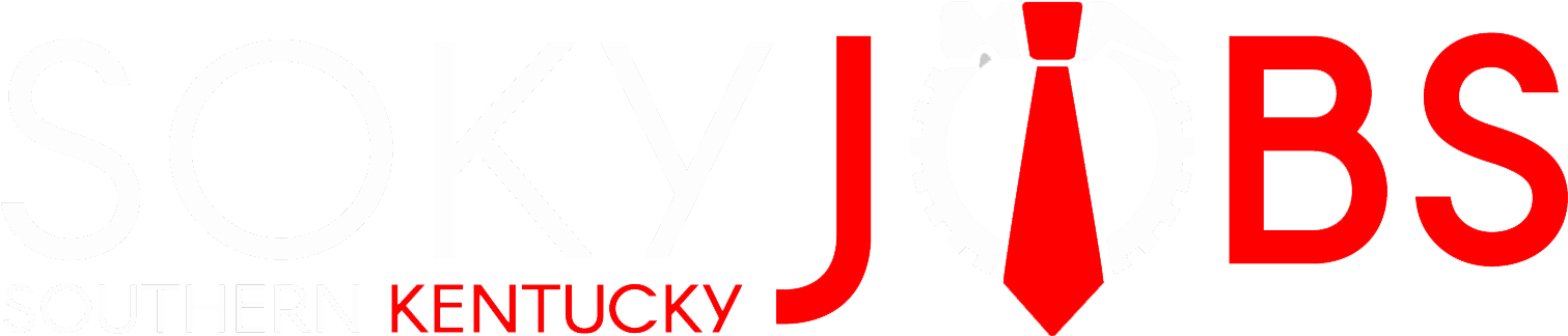 Southern Kentucky Jobs Logo White - Graphic Design (1678x522), Png Download