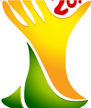 Cox Communications - Brazil World Cup Trophy (640x360), Png Download