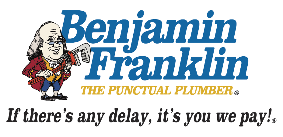 Ben Franklin Plumbing - Benjamin Franklin Plumbing Logo (930x450), Png Download