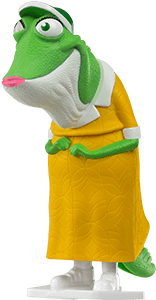 Mcdonald's Happy Meal Toys Sing Miss Crawley - Miss Crawly Sing Toy (350x350), Png Download