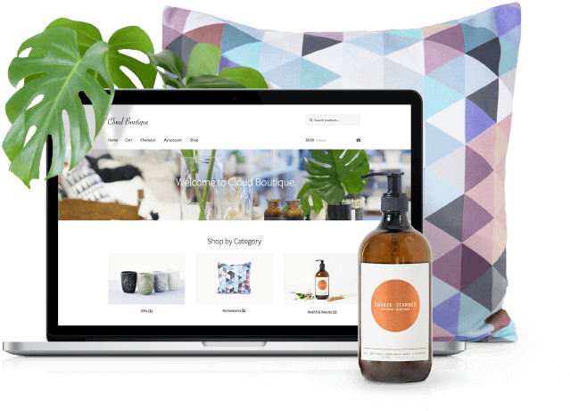 Woocommerce On Laptop With Products Woocommerce On - Vend (720x480), Png Download