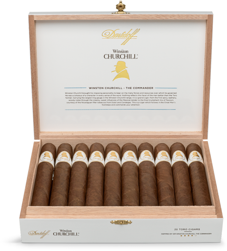 Davidoff Winston Churchill Toro (1024x1024), Png Download