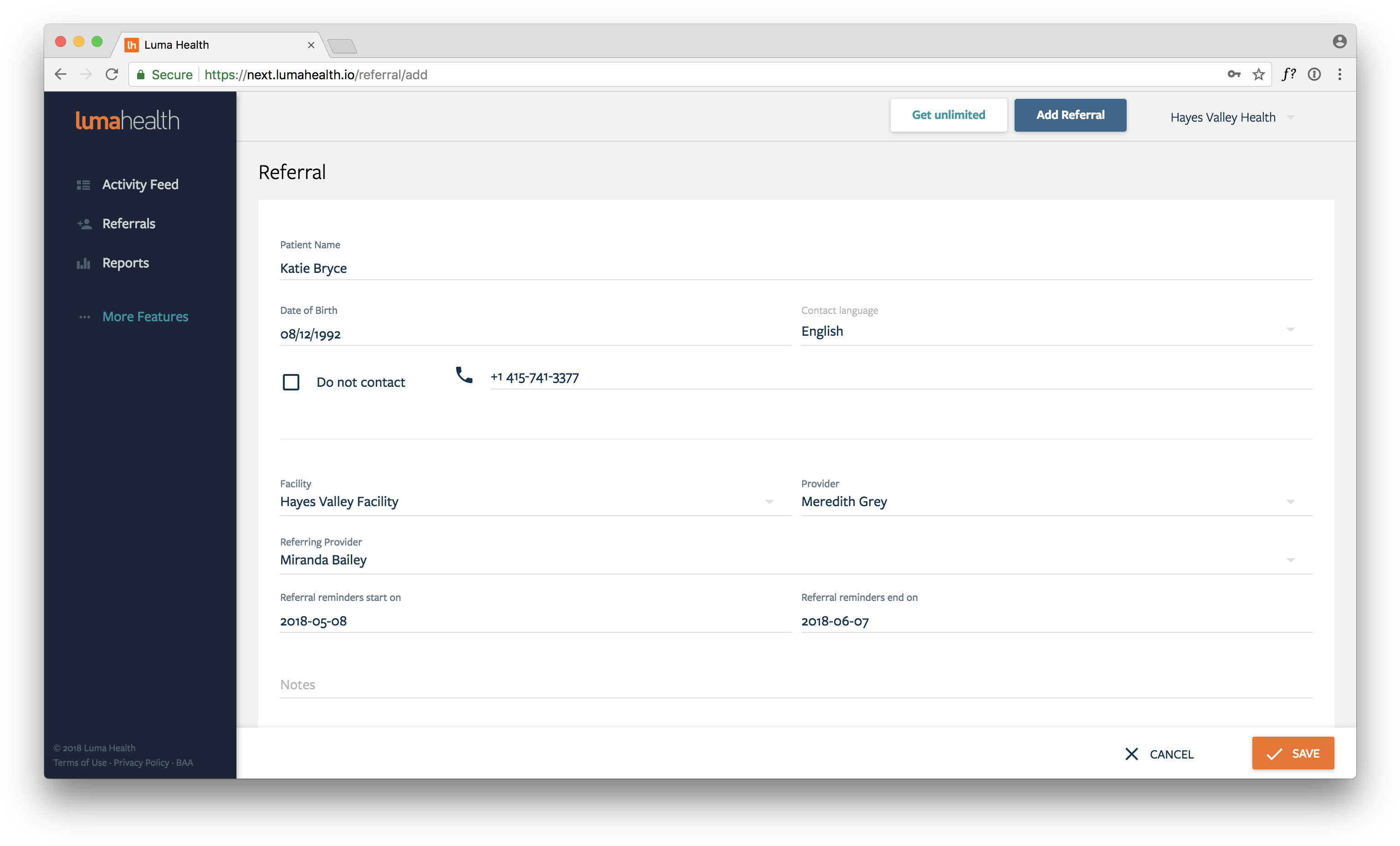 Screen Shot 2018 05 07 At - Laravel Nova (3104x1880), Png Download