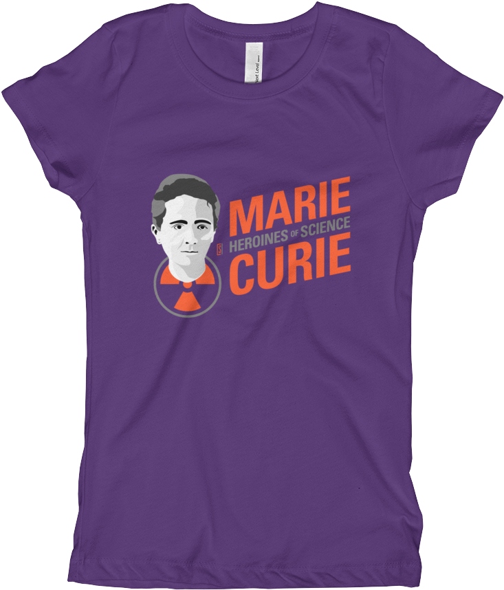 Heroine Of Science Girl's T-shirt - Stronggirlvibes Girls T-shirt With Quote, Shirt Ifts (1000x1000), Png Download