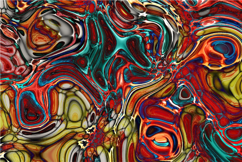 Colorful Background Designs Png Download - Art Numerique (800x535), Png Download