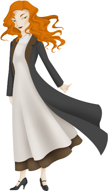 Aretdeco Heroine - Illustration (500x707), Png Download