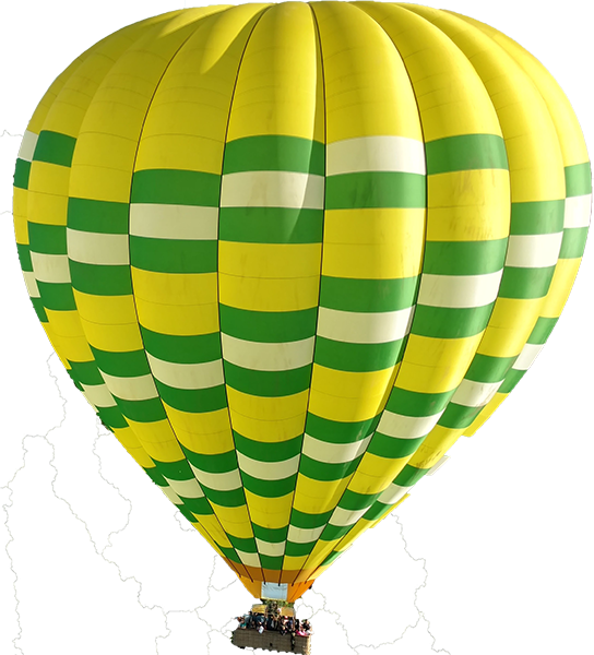 Napa Hot Air Balloon - Hot Air Balloon (544x600), Png Download