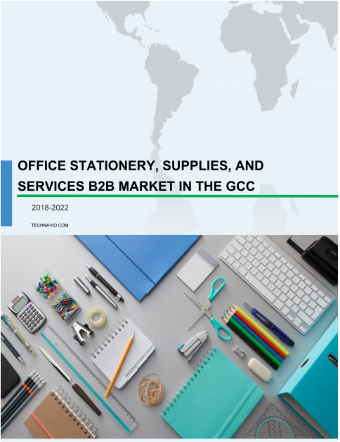 Office Stationery, Supplies, And Services B2b Market - Graphic Design (1200x627), Png Download