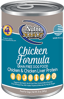 Nutrisource Grain Free Canned High Plains Select Dog (300x400), Png Download