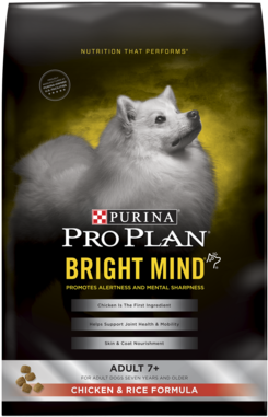 Bright Mind Adult 7plus - Purina Pro Plan Bright Mind Adult 7+ Small Breed Formula (360x450), Png Download