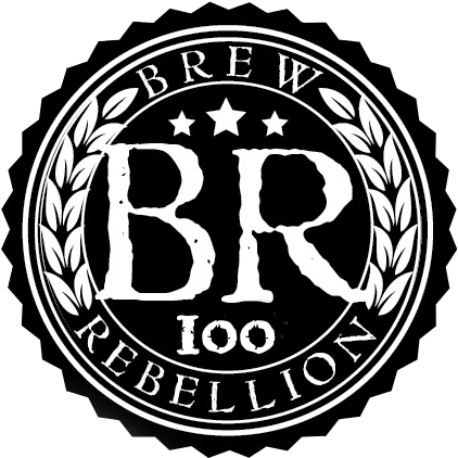 Beer-logo - Brew Rebellion San Bernardino (558x532), Png Download