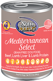 Nutrisource Grain Free Canned High Plains Select Dog (300x400), Png Download