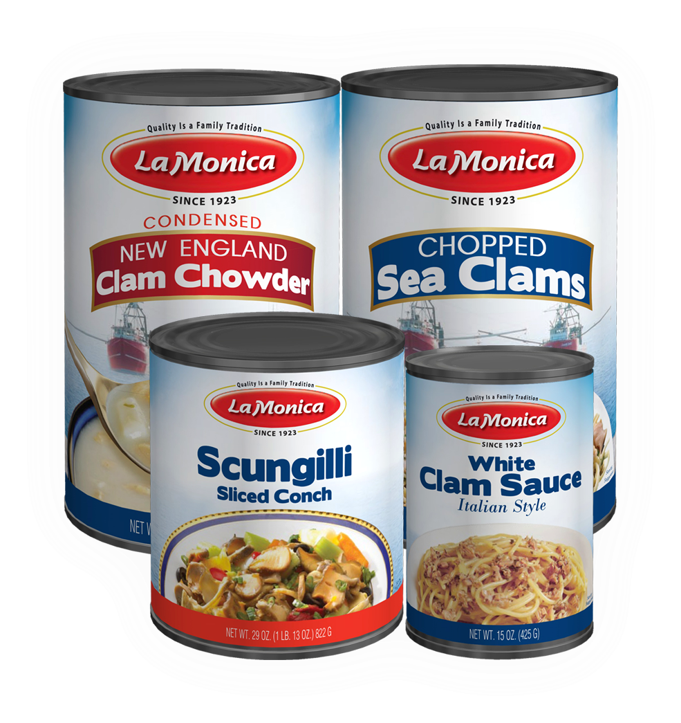 Group Of Food Service Cans - La Monica (1200x1200), Png Download