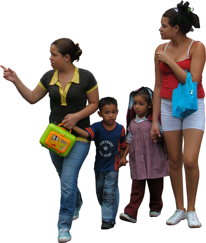 Children Playing Png Download - Personas Para Renders Png (690x814), Png Download