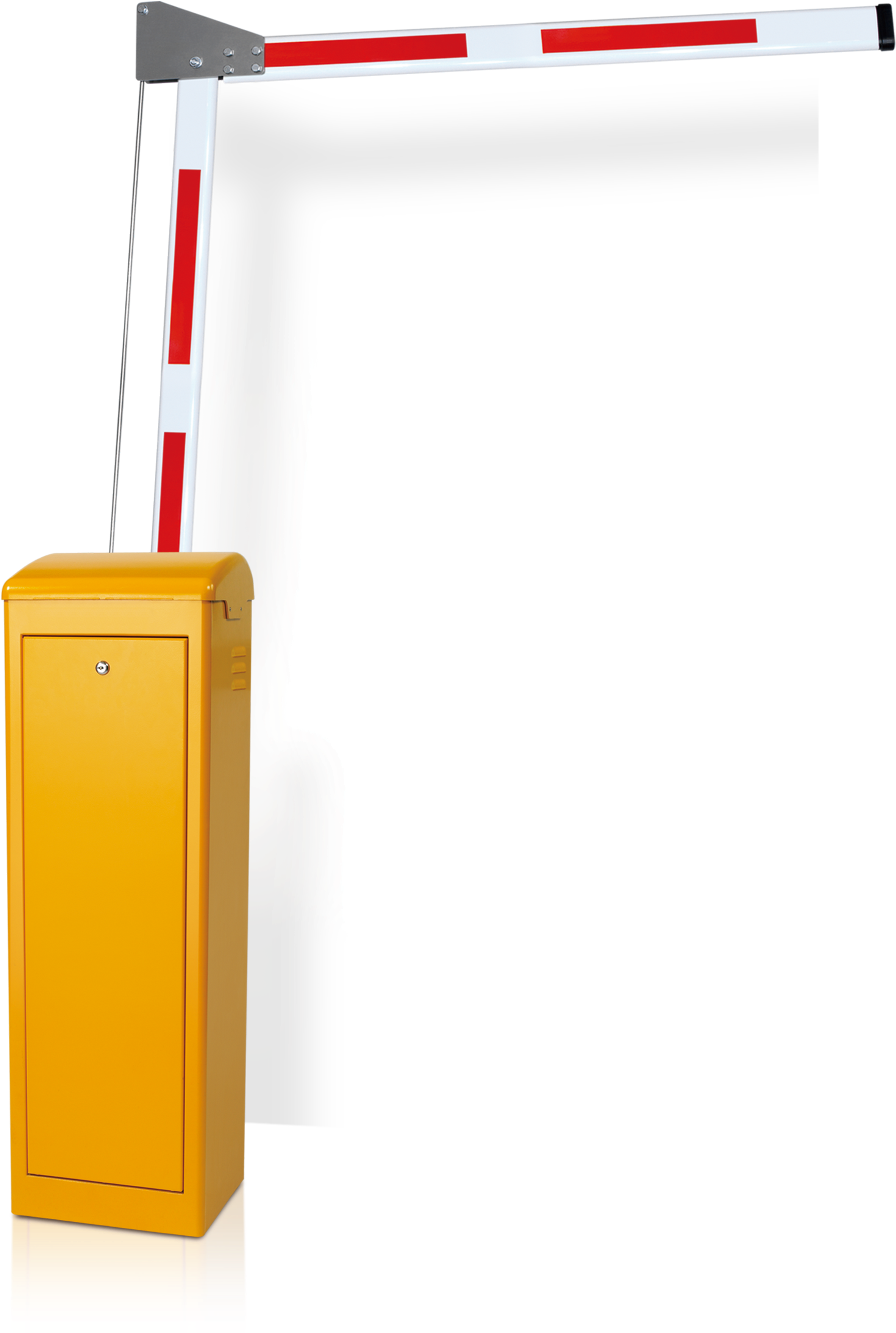 Parking Barrier Kg530 Folding Arm - Car Park Barrier Arms (1852x2729), Png Download