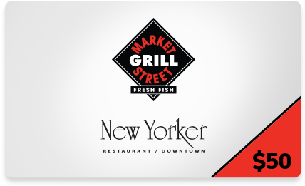 Gift Card $50 - Market Street Grill (450x292), Png Download