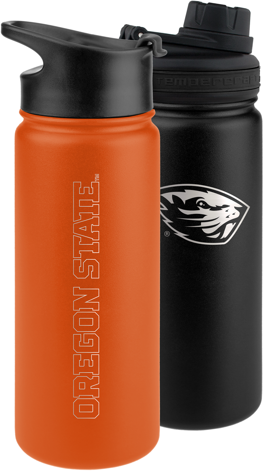 18oz Bottle - Osu - Tempercraft Usa - Oregon State Beavers (2048x2048), Png Download