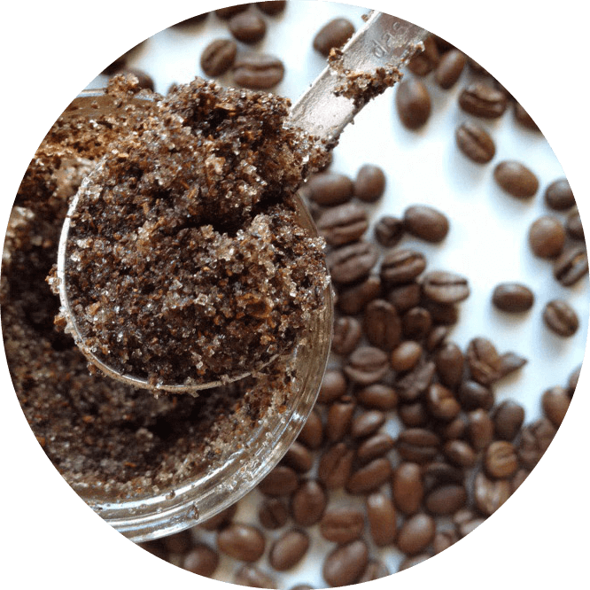 Diy Coffee Scrub - Coffee Body Scrub (666x666), Png Download