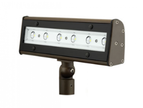 More Views - Hubbell Outdoor Alfw6lu5kbzpc 11-watt Wide Beam Led (560x800), Png Download