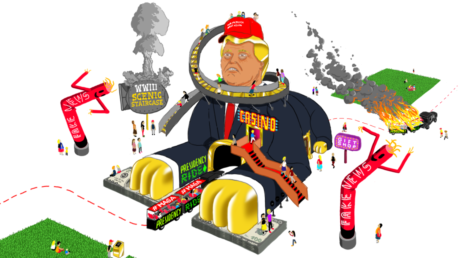 Trump Presidential Library And Museum - Trump Presidential Library (1600x900), Png Download