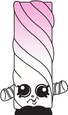 1310 Miss Twist Rarity Exclusive - Shopkins Miss Twist (400x400), Png Download